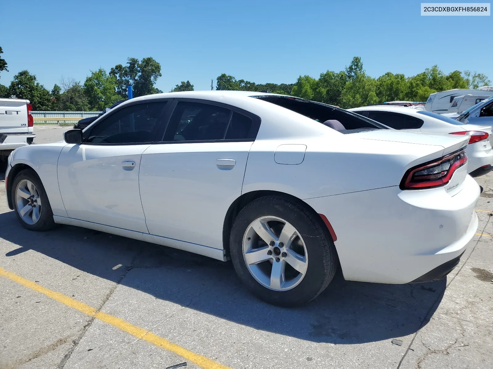 2015 Dodge Charger Se VIN: 2C3CDXBGXFH856824 Lot: 60973394