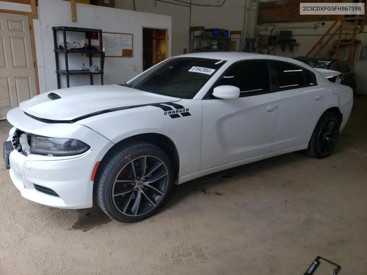 2015 Dodge Charger Se VIN: 2C3CDXFG5FH867398 Lot: 61642964