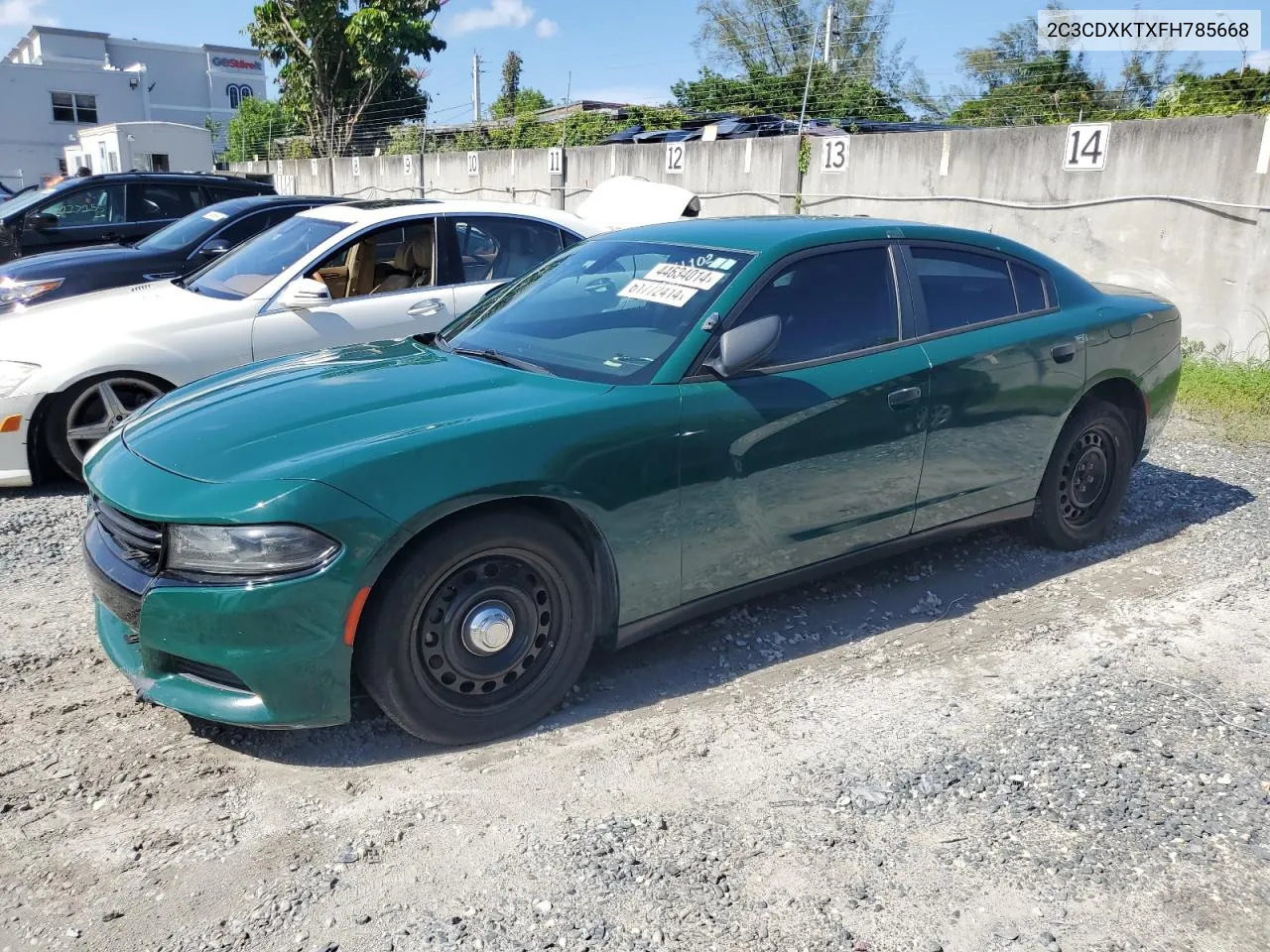 2015 Dodge Charger Police VIN: 2C3CDXKTXFH785668 Lot: 61772414