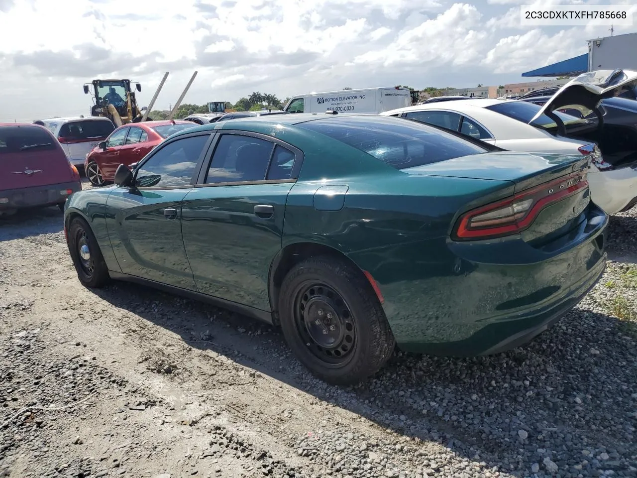 2015 Dodge Charger Police VIN: 2C3CDXKTXFH785668 Lot: 61772414