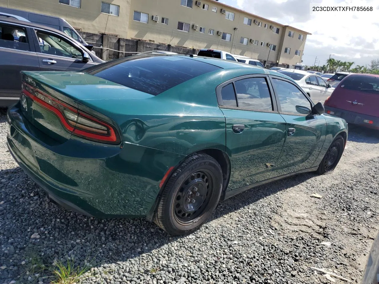 2015 Dodge Charger Police VIN: 2C3CDXKTXFH785668 Lot: 61772414