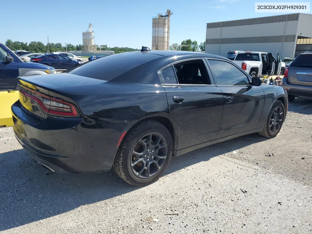 2015 Dodge Charger Sxt VIN: 2C3CDXJG2FH929301 Lot: 61838684