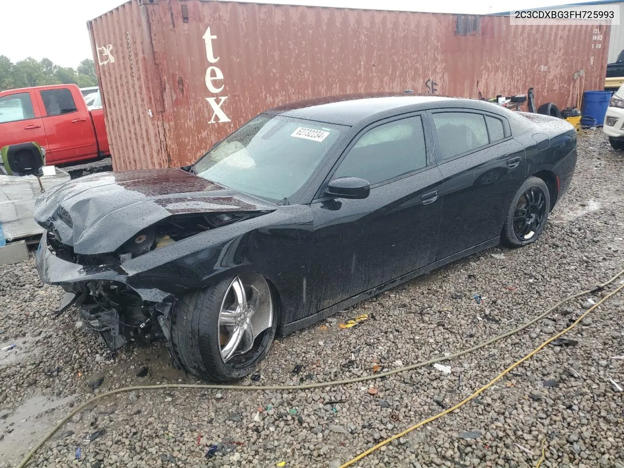 2C3CDXBG3FH725993 2015 Dodge Charger Se