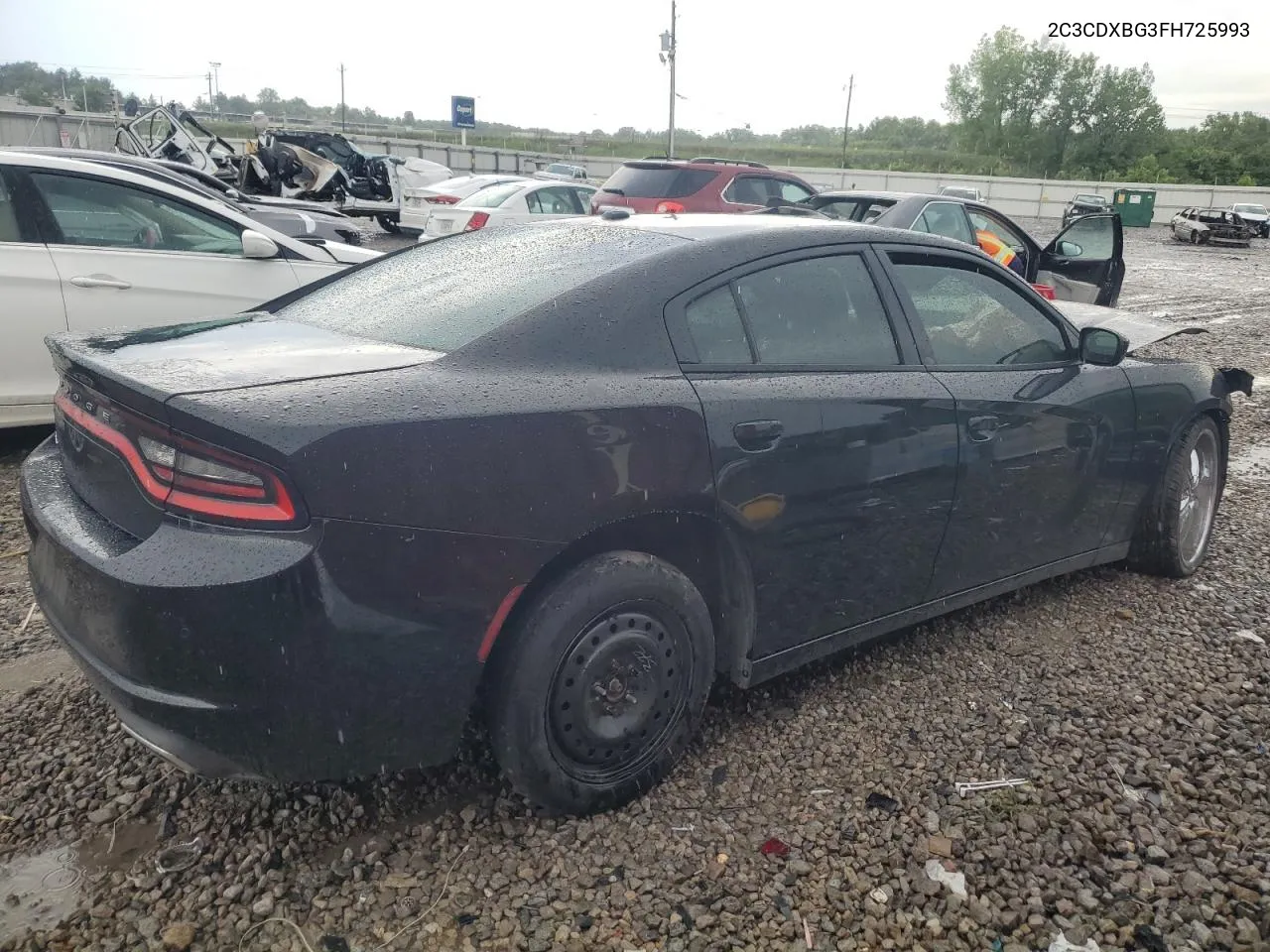 2C3CDXBG3FH725993 2015 Dodge Charger Se