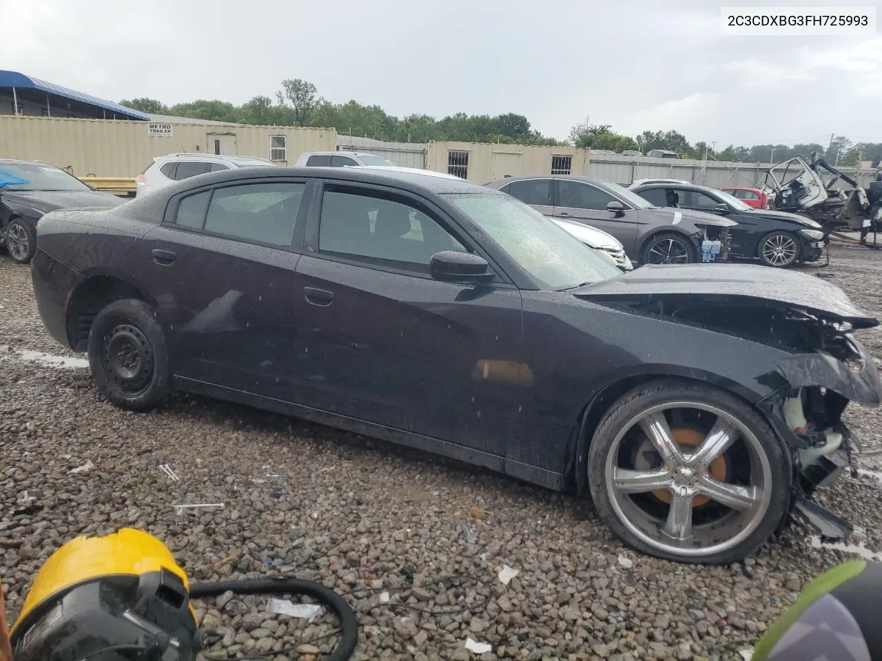 2C3CDXBG3FH725993 2015 Dodge Charger Se