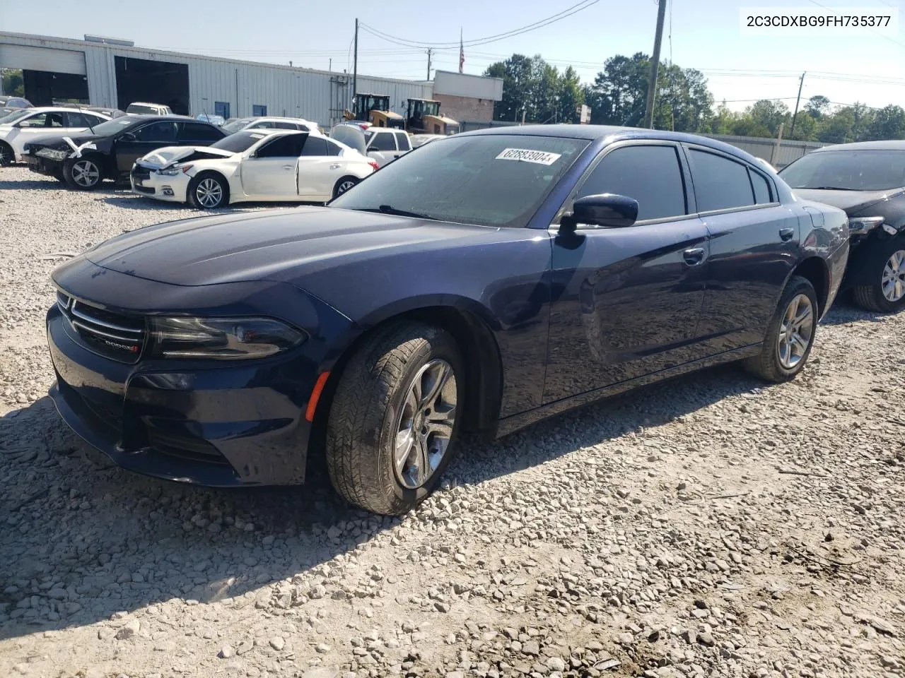 2015 Dodge Charger Se VIN: 2C3CDXBG9FH735377 Lot: 62883904