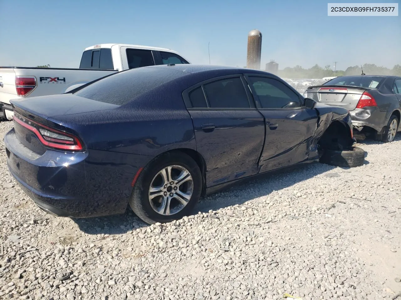 2015 Dodge Charger Se VIN: 2C3CDXBG9FH735377 Lot: 62883904