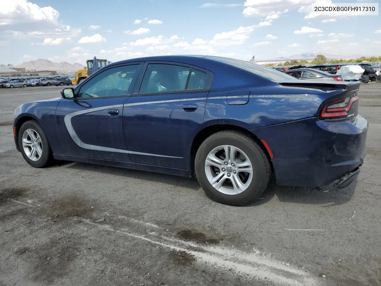 2015 Dodge Charger Se VIN: 2C3CDXBG0FH917310 Lot: 62935234