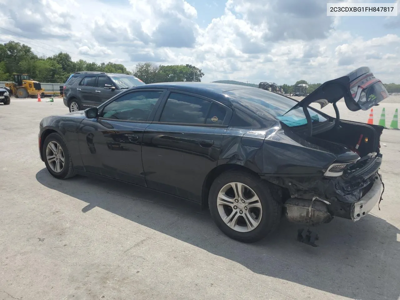 2015 Dodge Charger Se VIN: 2C3CDXBG1FH847817 Lot: 64188834