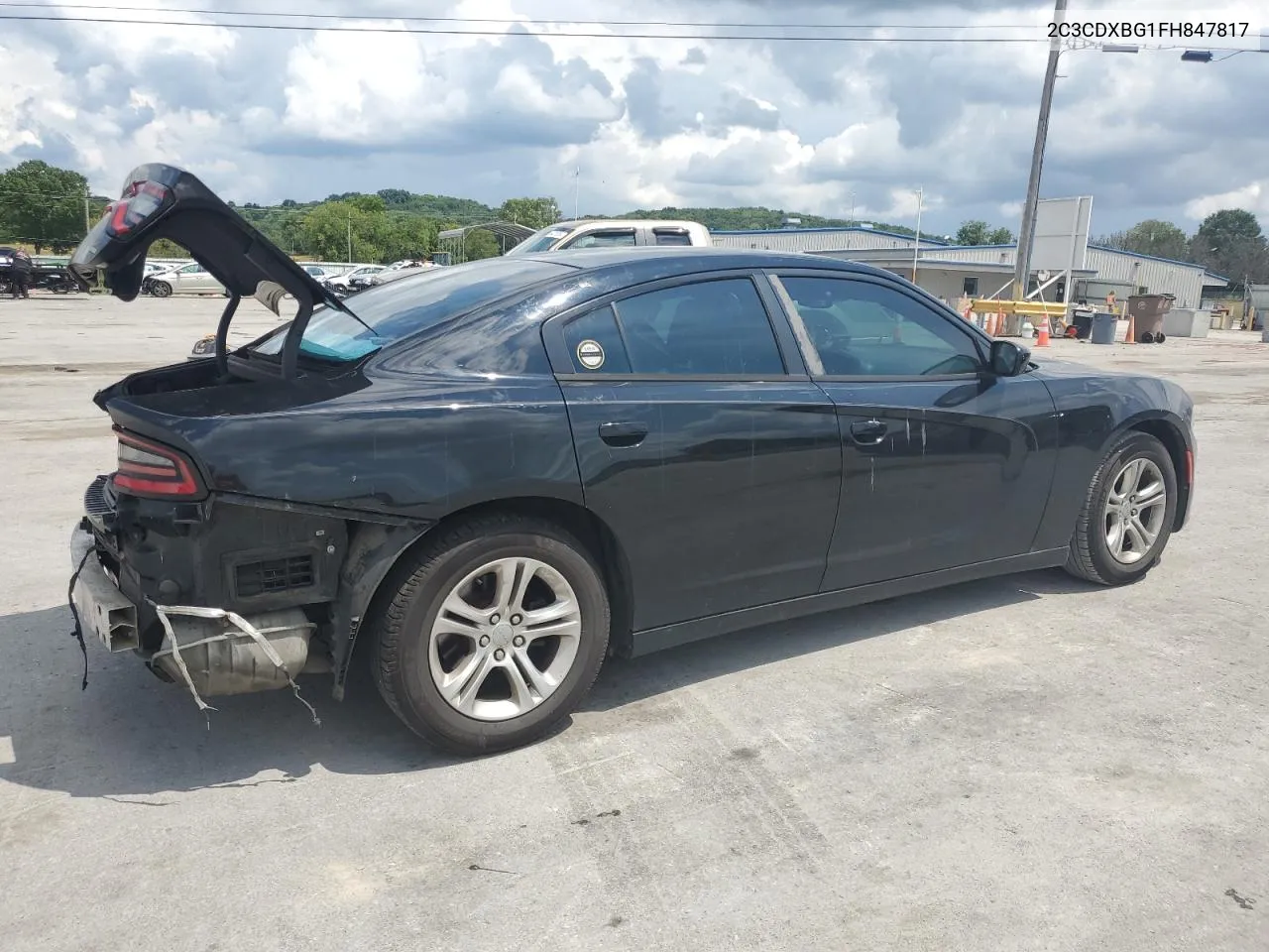 2015 Dodge Charger Se VIN: 2C3CDXBG1FH847817 Lot: 64188834