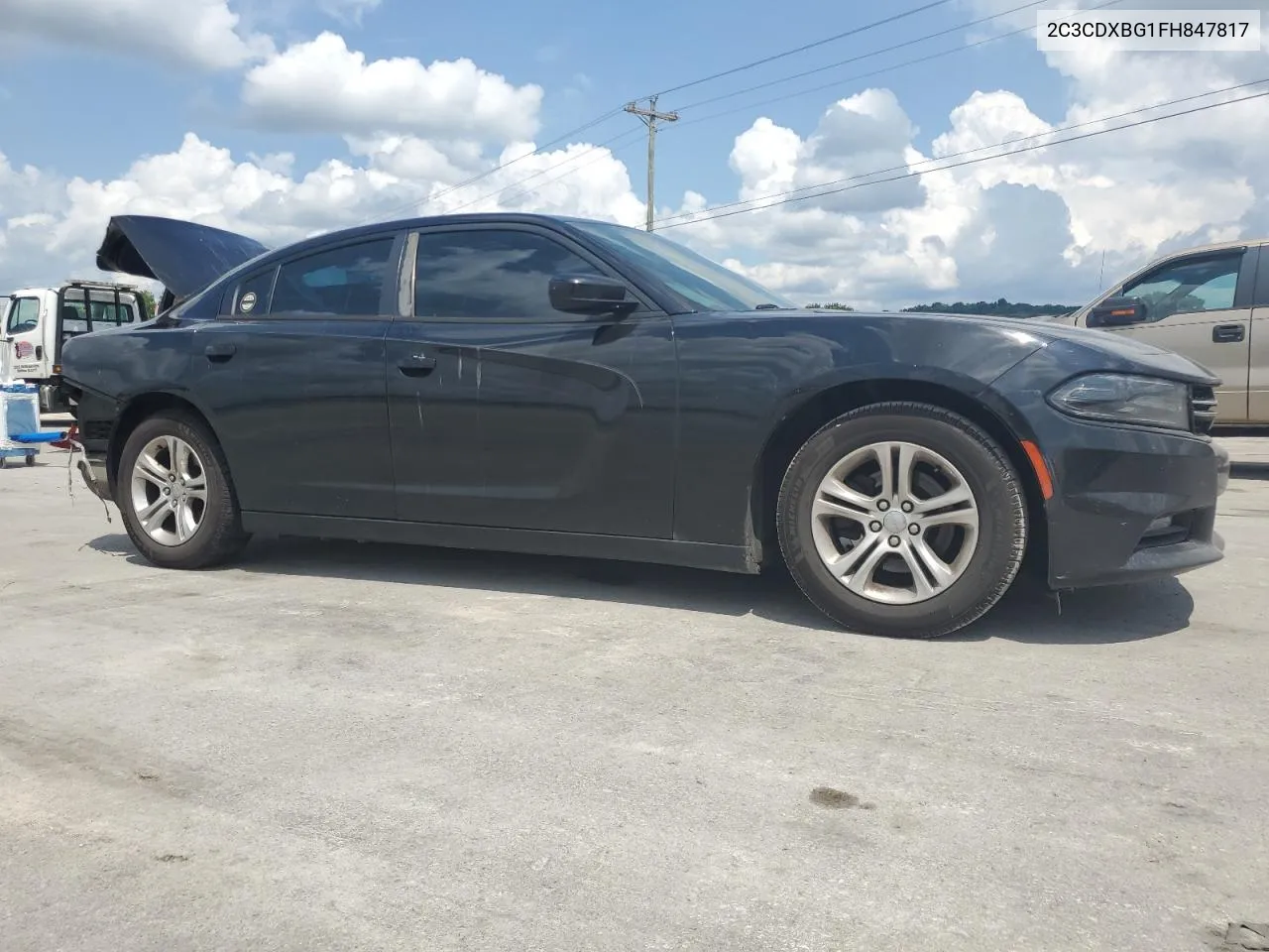 2015 Dodge Charger Se VIN: 2C3CDXBG1FH847817 Lot: 64188834