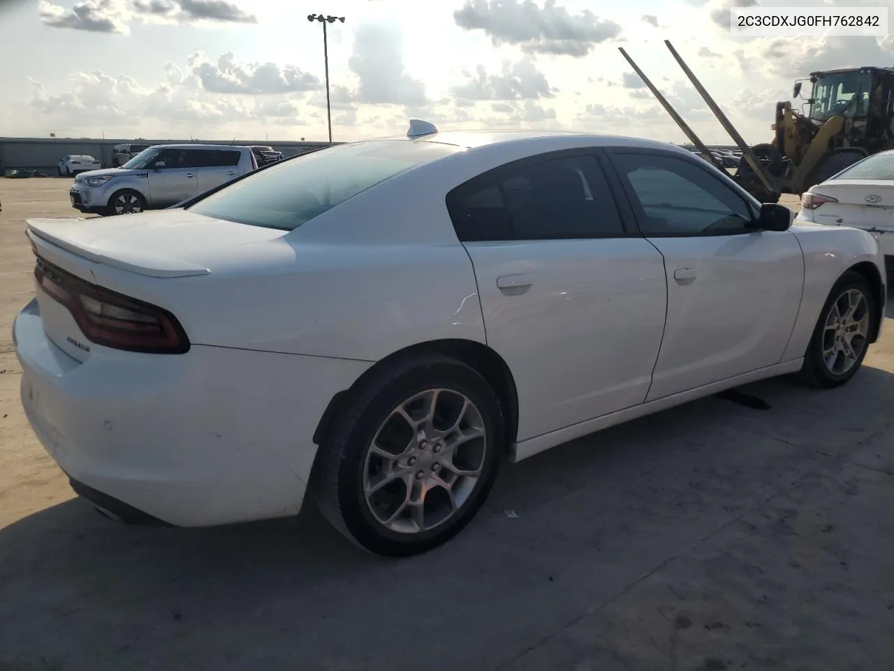 2015 Dodge Charger Sxt VIN: 2C3CDXJG0FH762842 Lot: 64417554