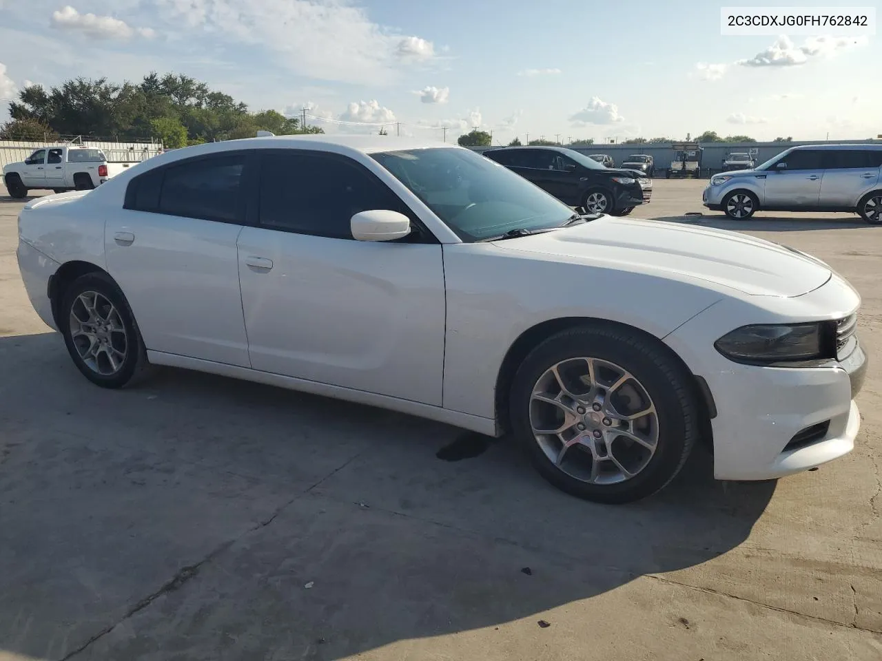 2015 Dodge Charger Sxt VIN: 2C3CDXJG0FH762842 Lot: 64417554