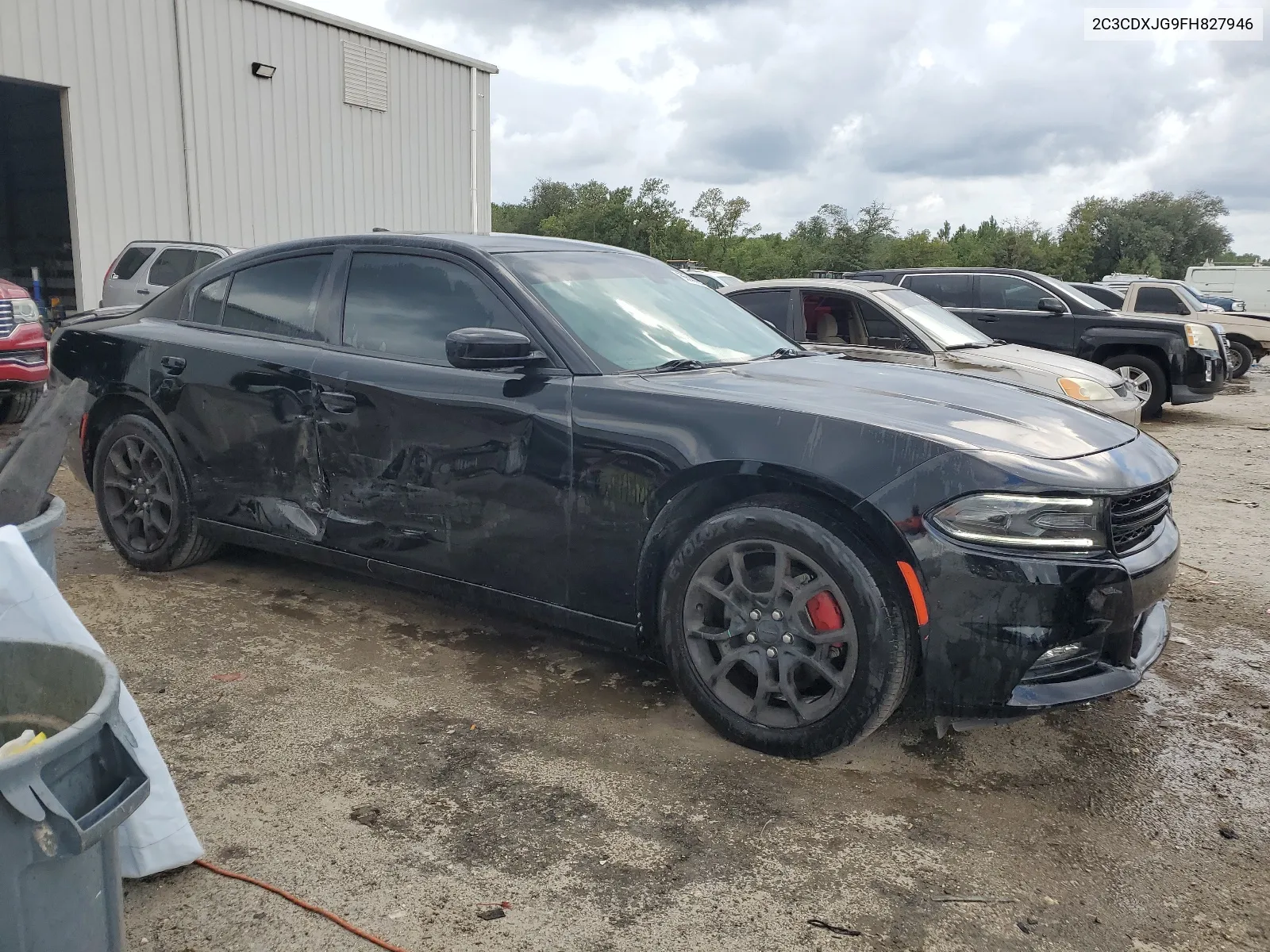 2015 Dodge Charger Sxt VIN: 2C3CDXJG9FH827946 Lot: 66544434