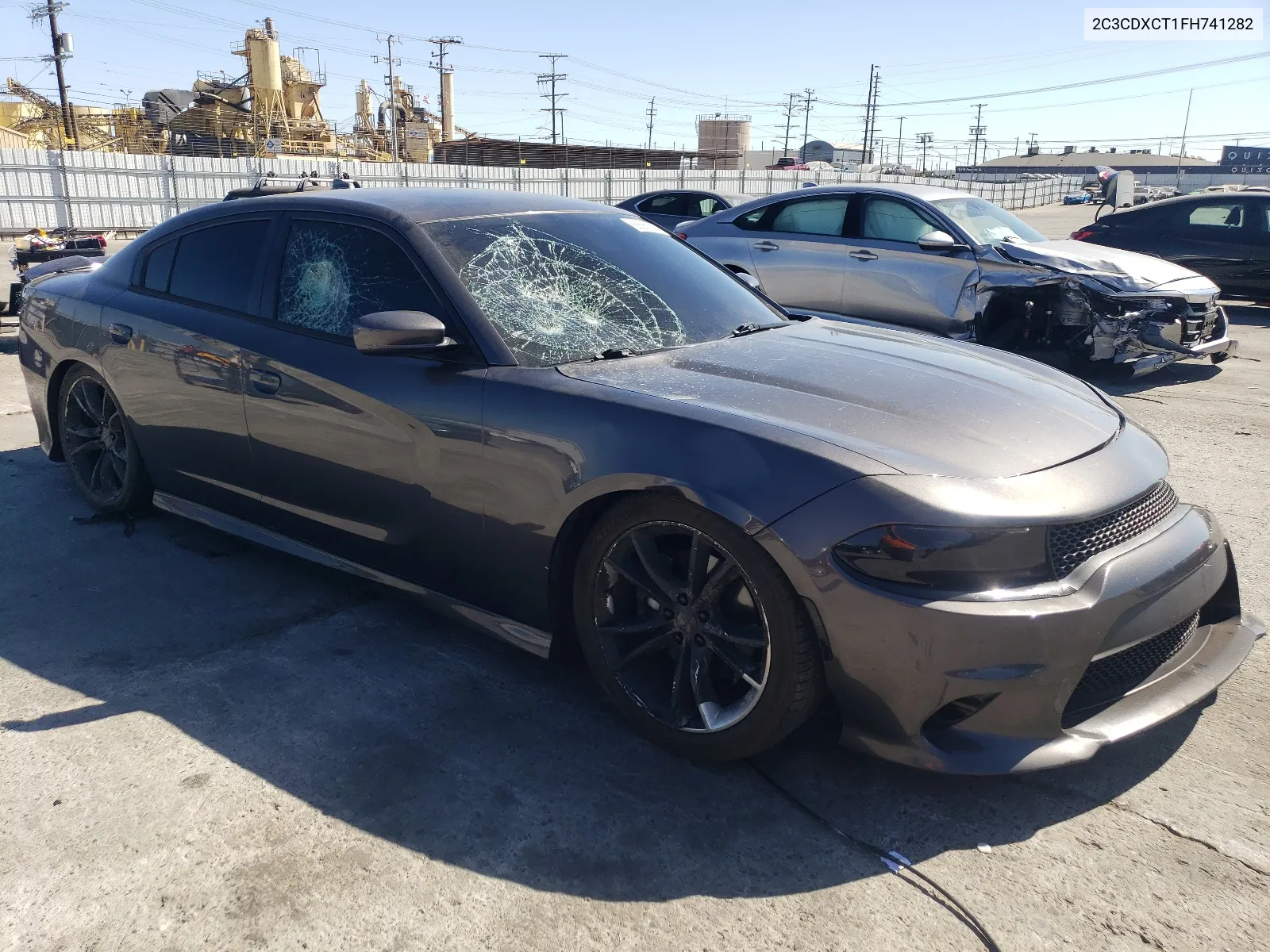 2015 Dodge Charger R/T VIN: 2C3CDXCT1FH741282 Lot: 66562384