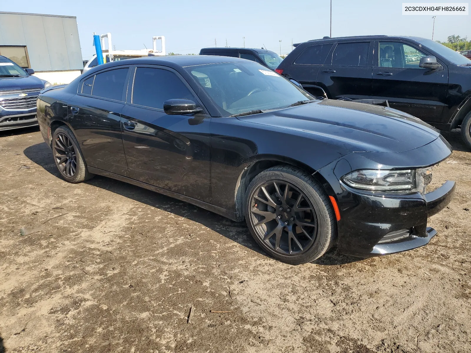 2C3CDXHG4FH826662 2015 Dodge Charger Sxt