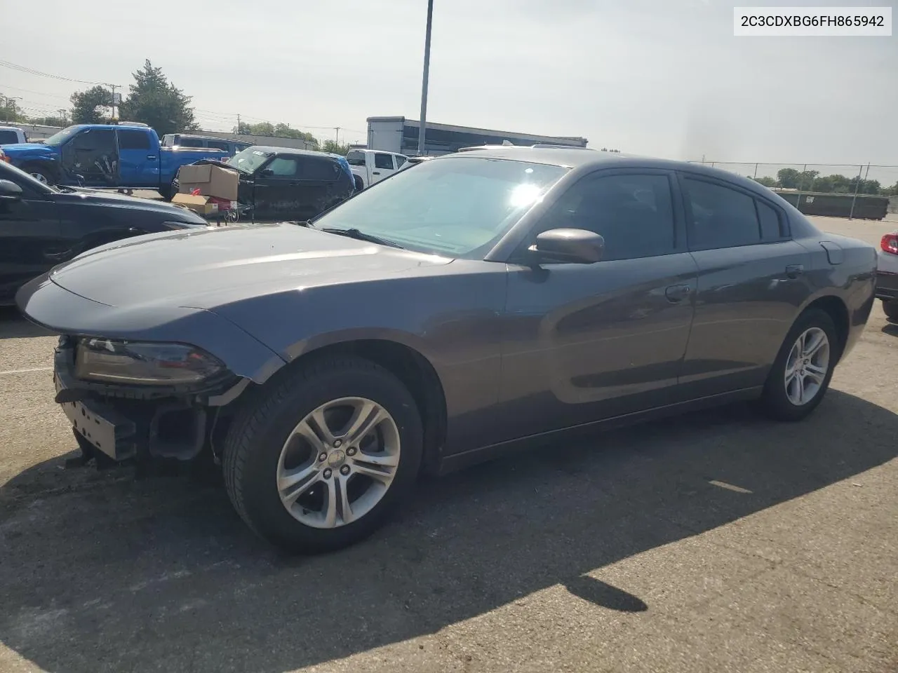 2C3CDXBG6FH865942 2015 Dodge Charger Se