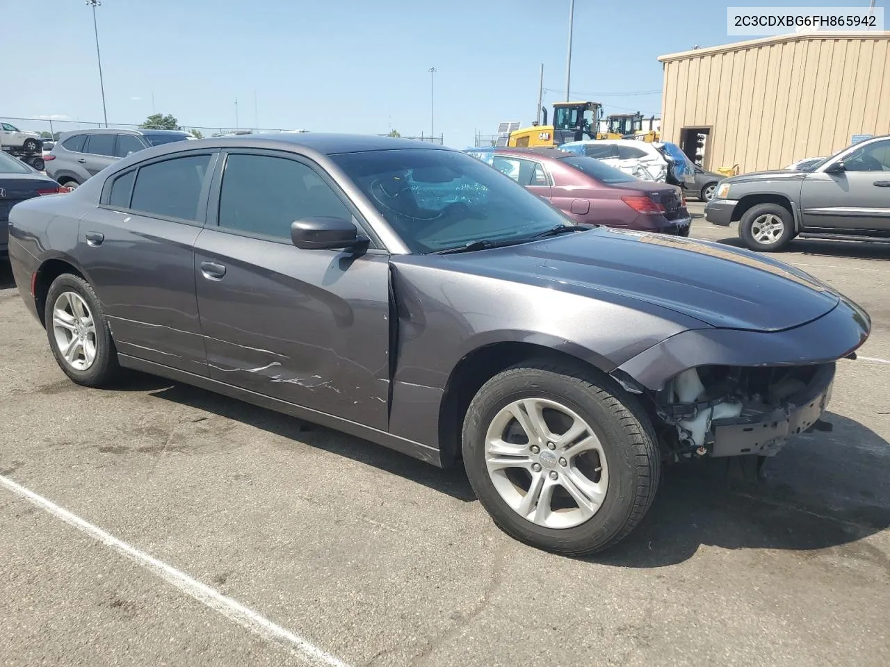 2015 Dodge Charger Se VIN: 2C3CDXBG6FH865942 Lot: 67362314