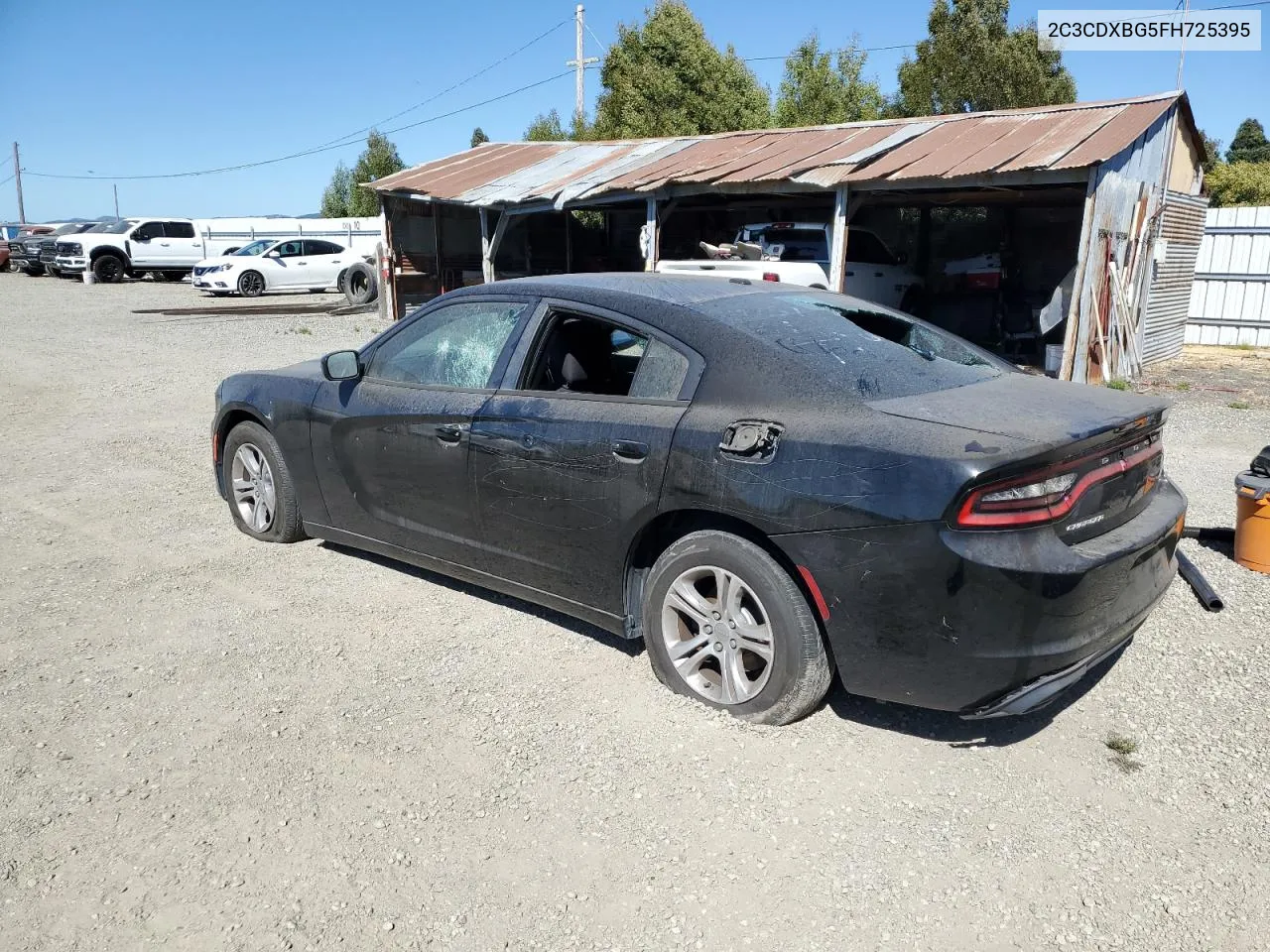 2015 Dodge Charger Se VIN: 2C3CDXBG5FH725395 Lot: 67574404