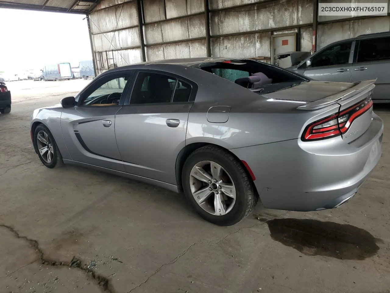 2015 Dodge Charger Sxt VIN: 2C3CDXHGXFH765107 Lot: 67794244