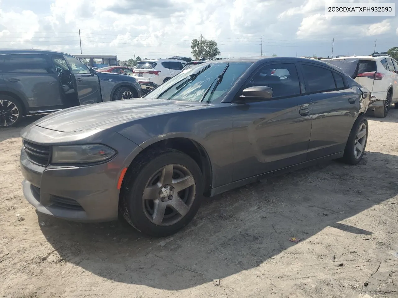 2015 Dodge Charger Police VIN: 2C3CDXATXFH932590 Lot: 68807284