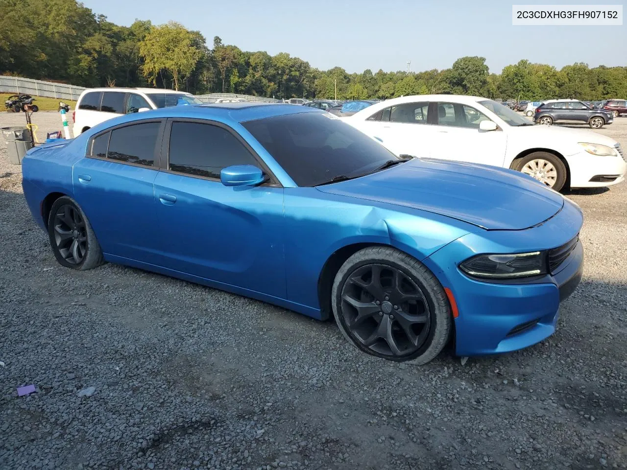 2015 Dodge Charger Sxt VIN: 2C3CDXHG3FH907152 Lot: 68941724