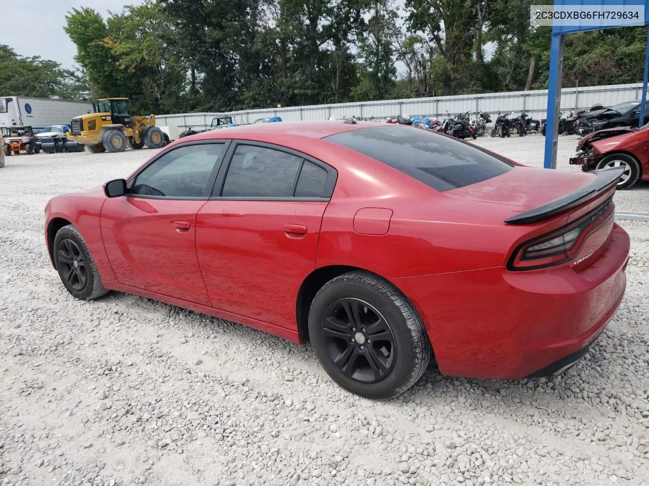 2015 Dodge Charger Se VIN: 2C3CDXBG6FH729634 Lot: 69169174