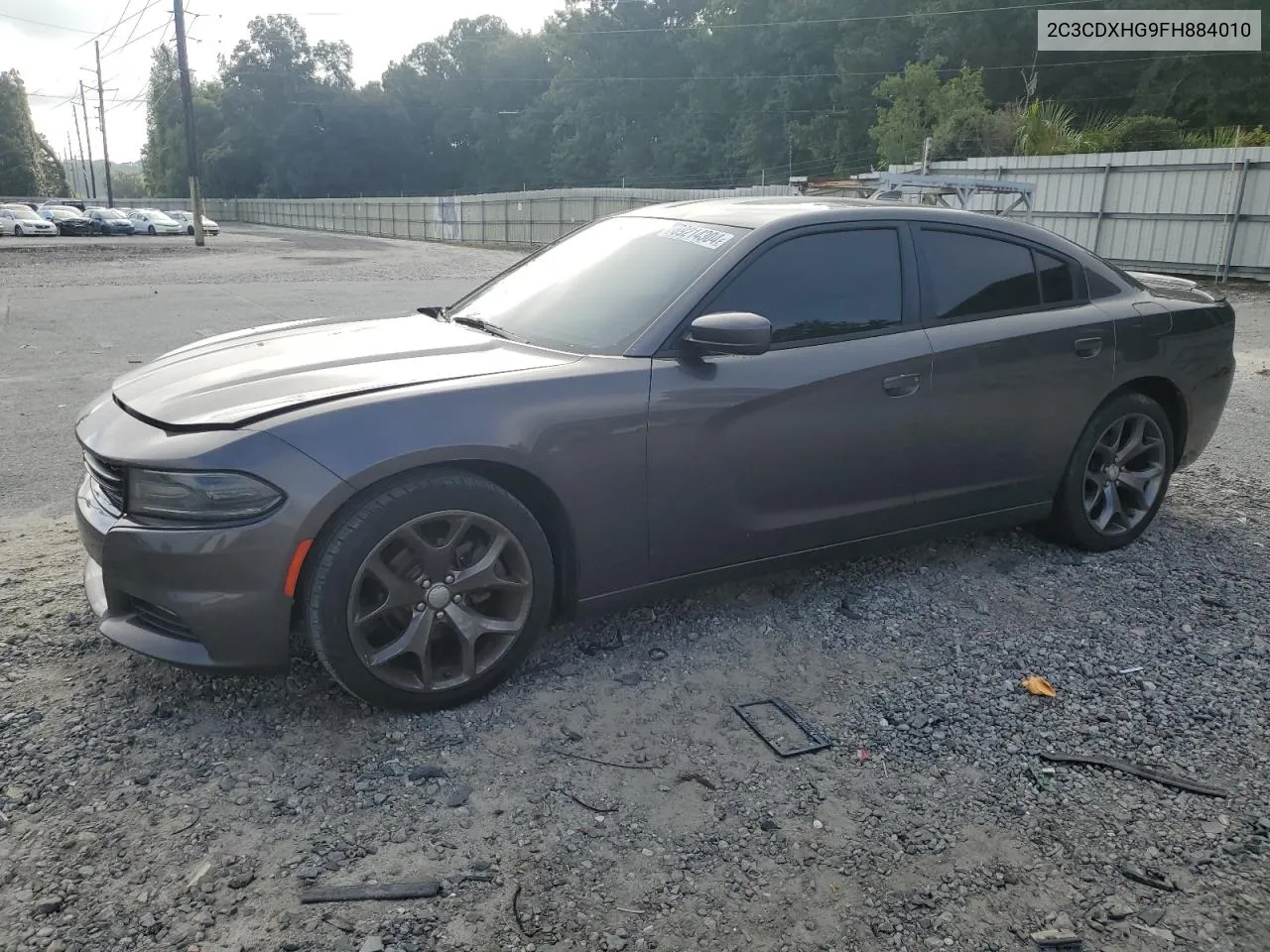 2C3CDXHG9FH884010 2015 Dodge Charger Sxt