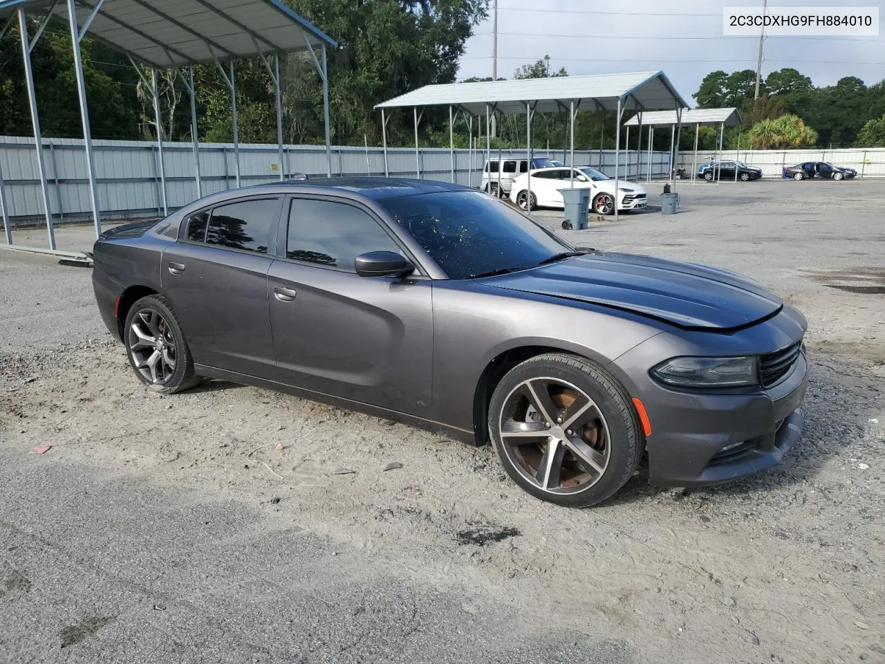 2C3CDXHG9FH884010 2015 Dodge Charger Sxt