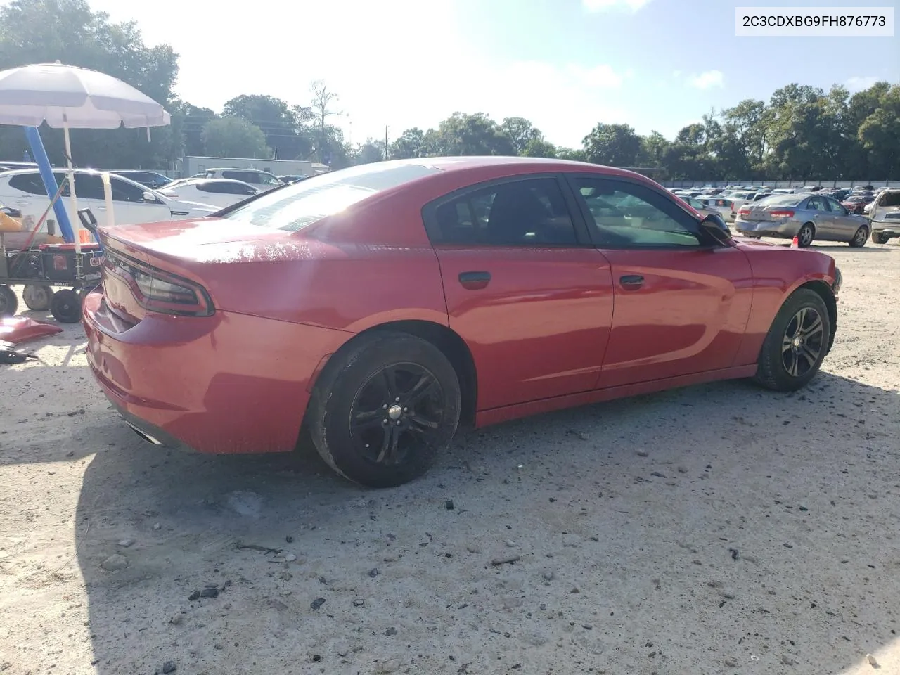 2015 Dodge Charger Se VIN: 2C3CDXBG9FH876773 Lot: 69302184