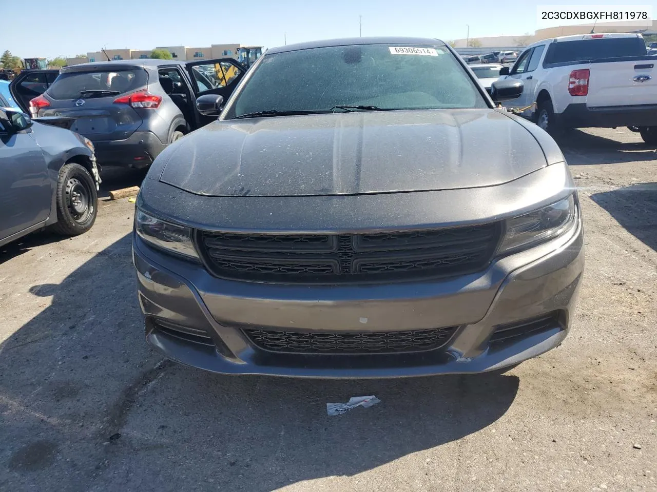 2015 Dodge Charger Se VIN: 2C3CDXBGXFH811978 Lot: 69306514