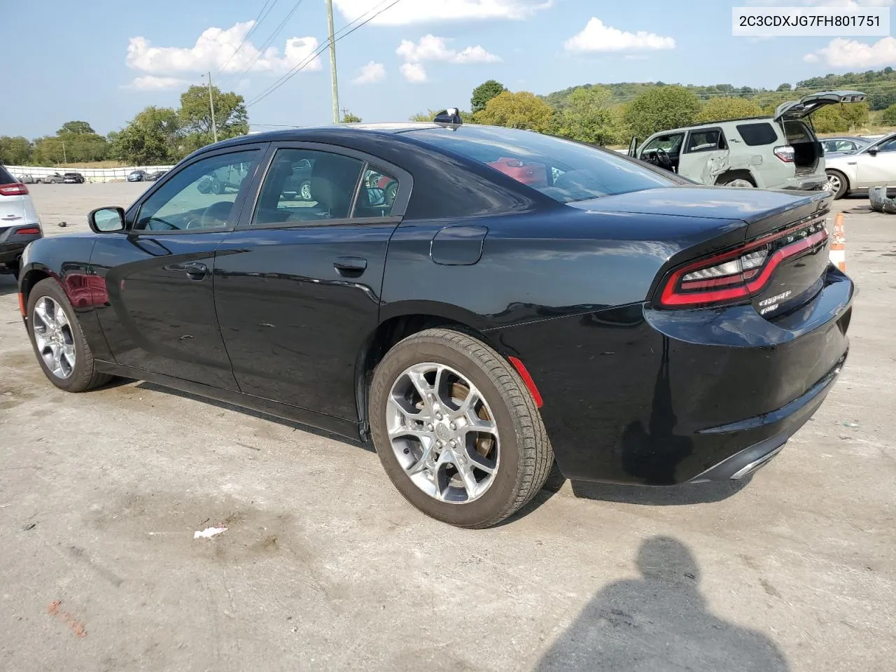 2015 Dodge Charger Sxt VIN: 2C3CDXJG7FH801751 Lot: 69703374