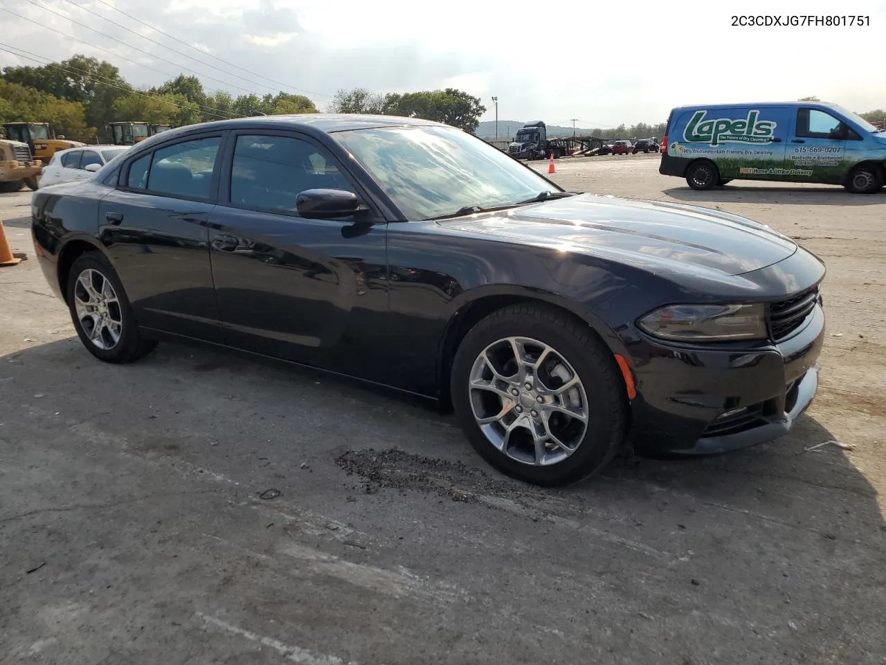 2015 Dodge Charger Sxt VIN: 2C3CDXJG7FH801751 Lot: 69703374