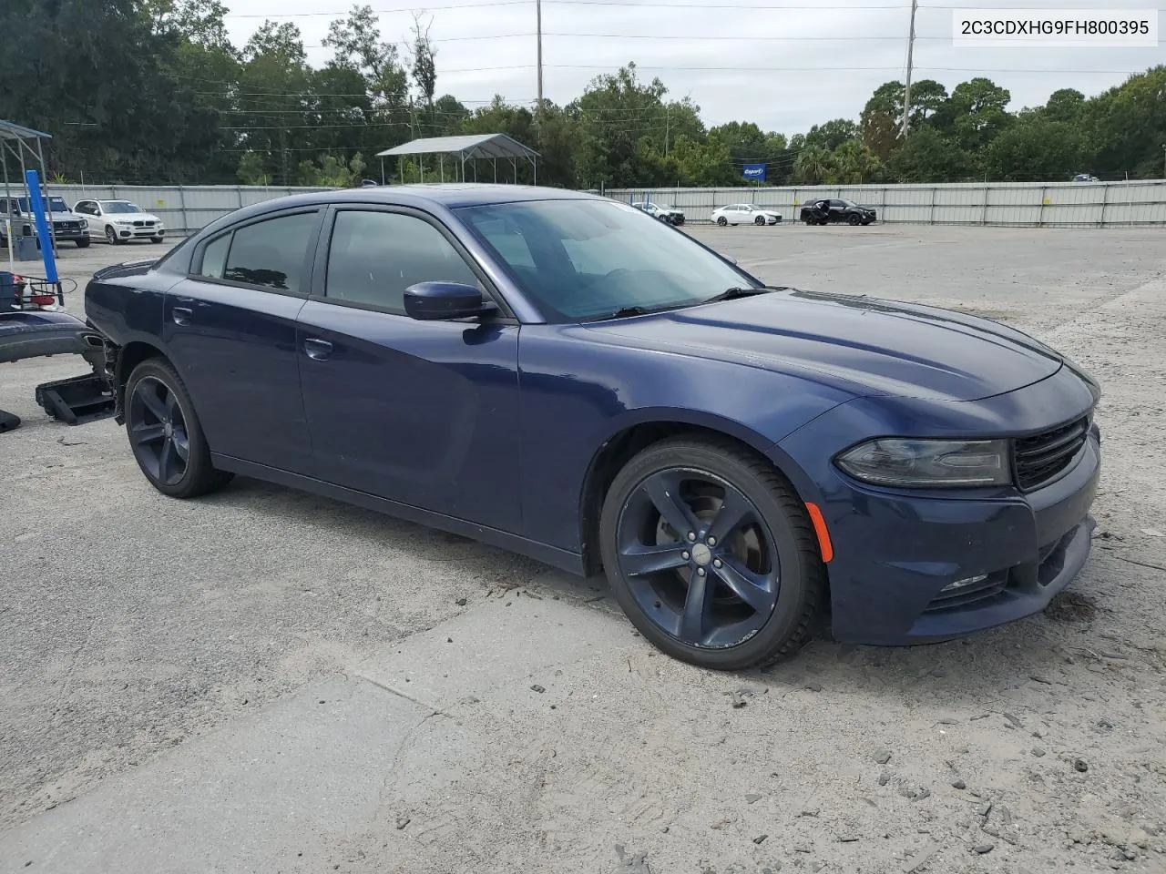 2C3CDXHG9FH800395 2015 Dodge Charger Sxt