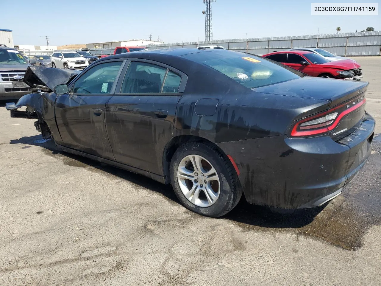 2C3CDXBG7FH741159 2015 Dodge Charger Se