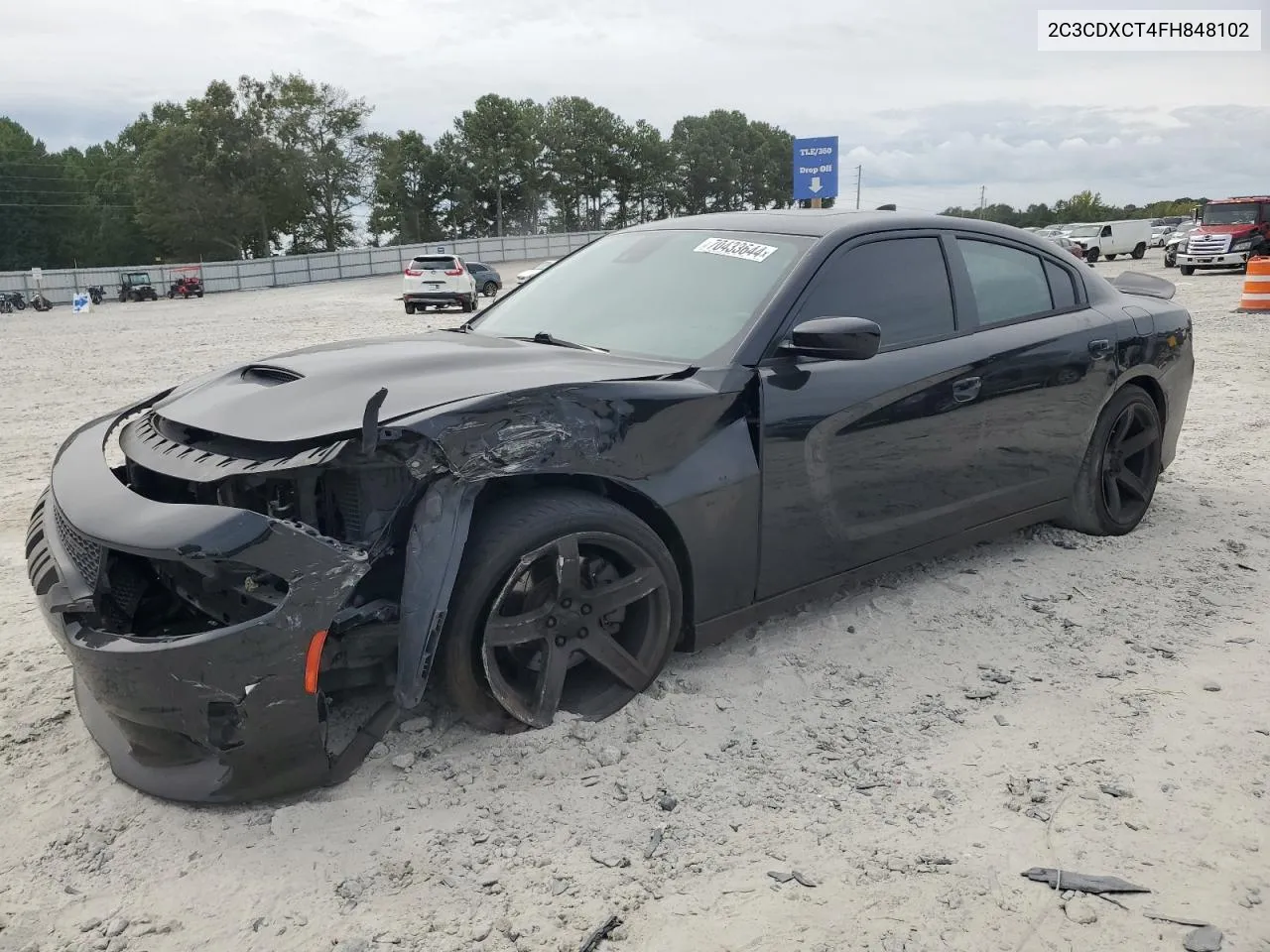 2015 Dodge Charger R/T VIN: 2C3CDXCT4FH848102 Lot: 70433644