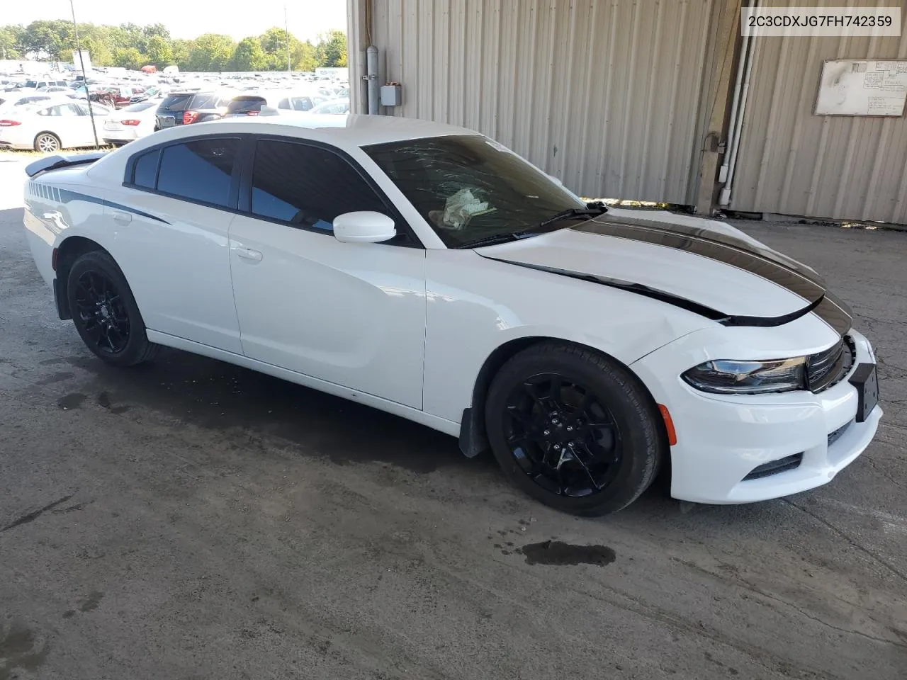 2015 Dodge Charger Sxt VIN: 2C3CDXJG7FH742359 Lot: 70503104