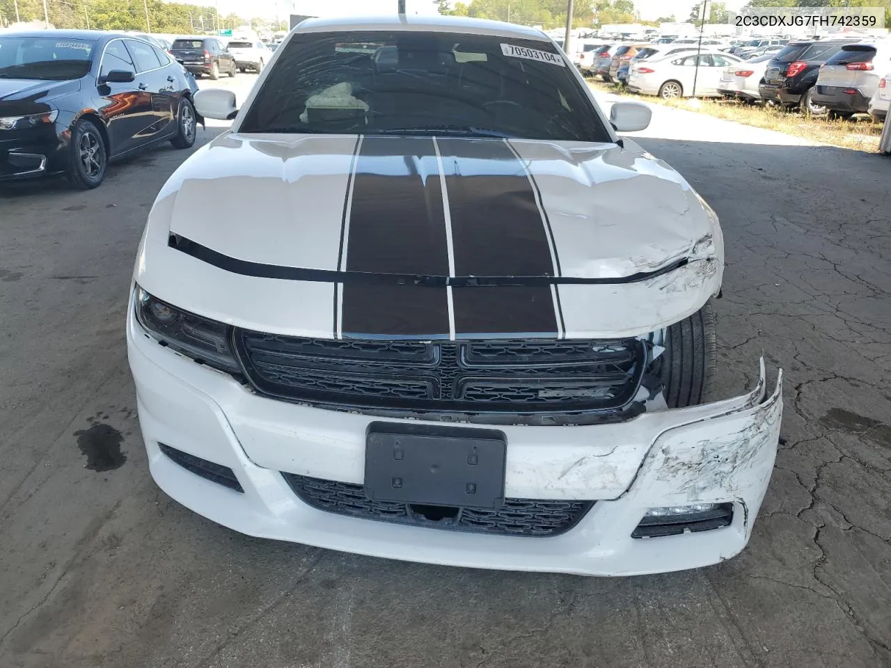 2C3CDXJG7FH742359 2015 Dodge Charger Sxt