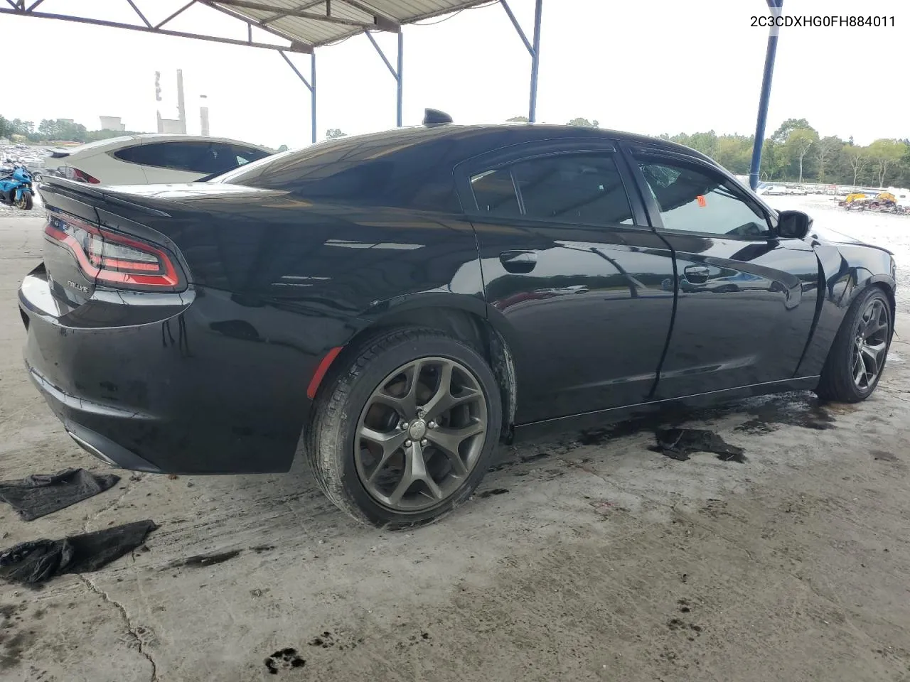 2015 Dodge Charger Sxt VIN: 2C3CDXHG0FH884011 Lot: 70504814