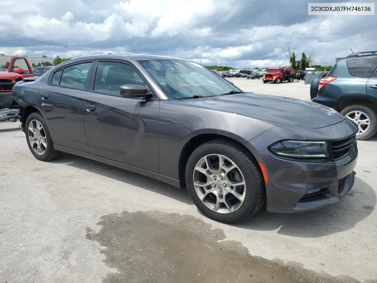 2015 Dodge Charger Sxt VIN: 2C3CDXJG7FH746136 Lot: 70861574