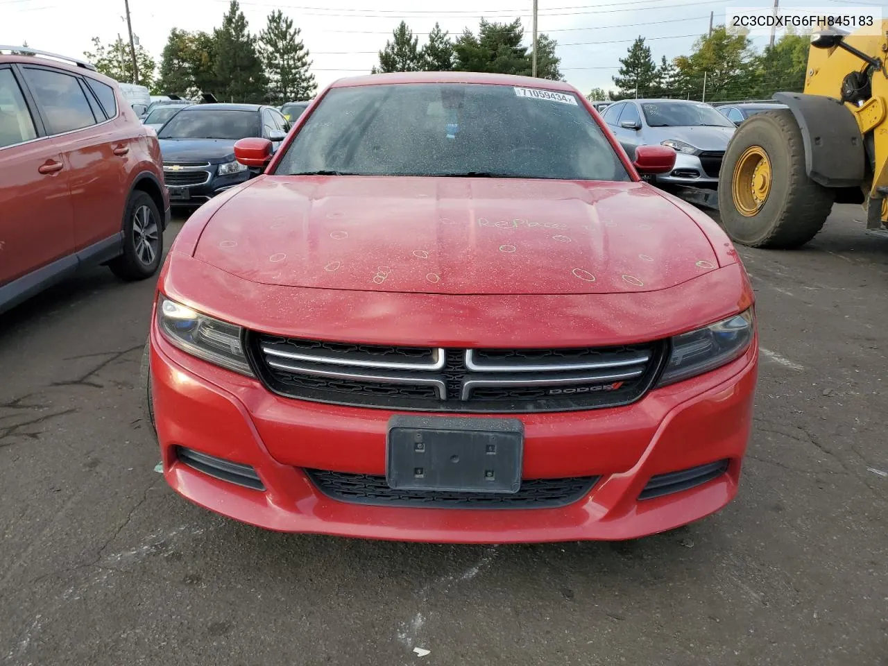 2C3CDXFG6FH845183 2015 Dodge Charger Se