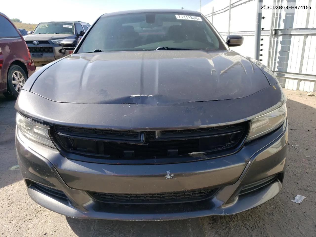 2015 Dodge Charger Se VIN: 2C3CDXBG8FH874156 Lot: 71111804