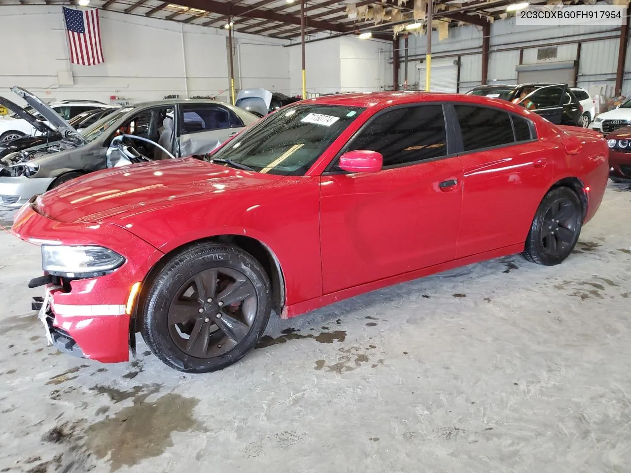 2015 Dodge Charger Se VIN: 2C3CDXBG0FH917954 Lot: 71150774