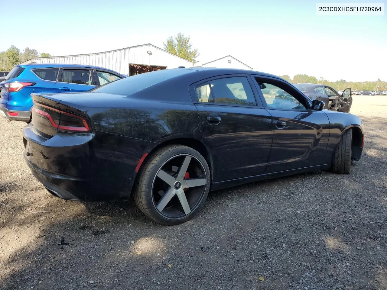 2015 Dodge Charger Sxt VIN: 2C3CDXHG5FH720964 Lot: 71176414