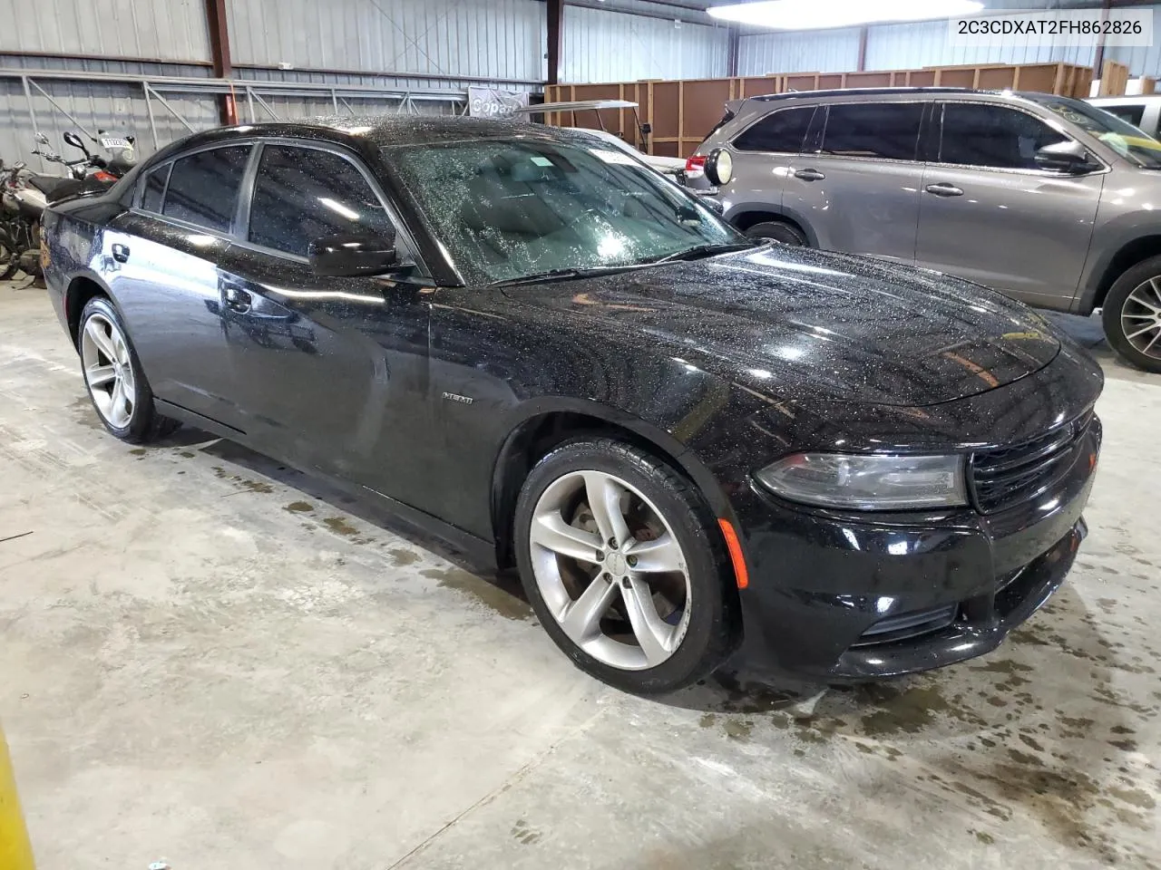 2015 Dodge Charger Police VIN: 2C3CDXAT2FH862826 Lot: 71239314