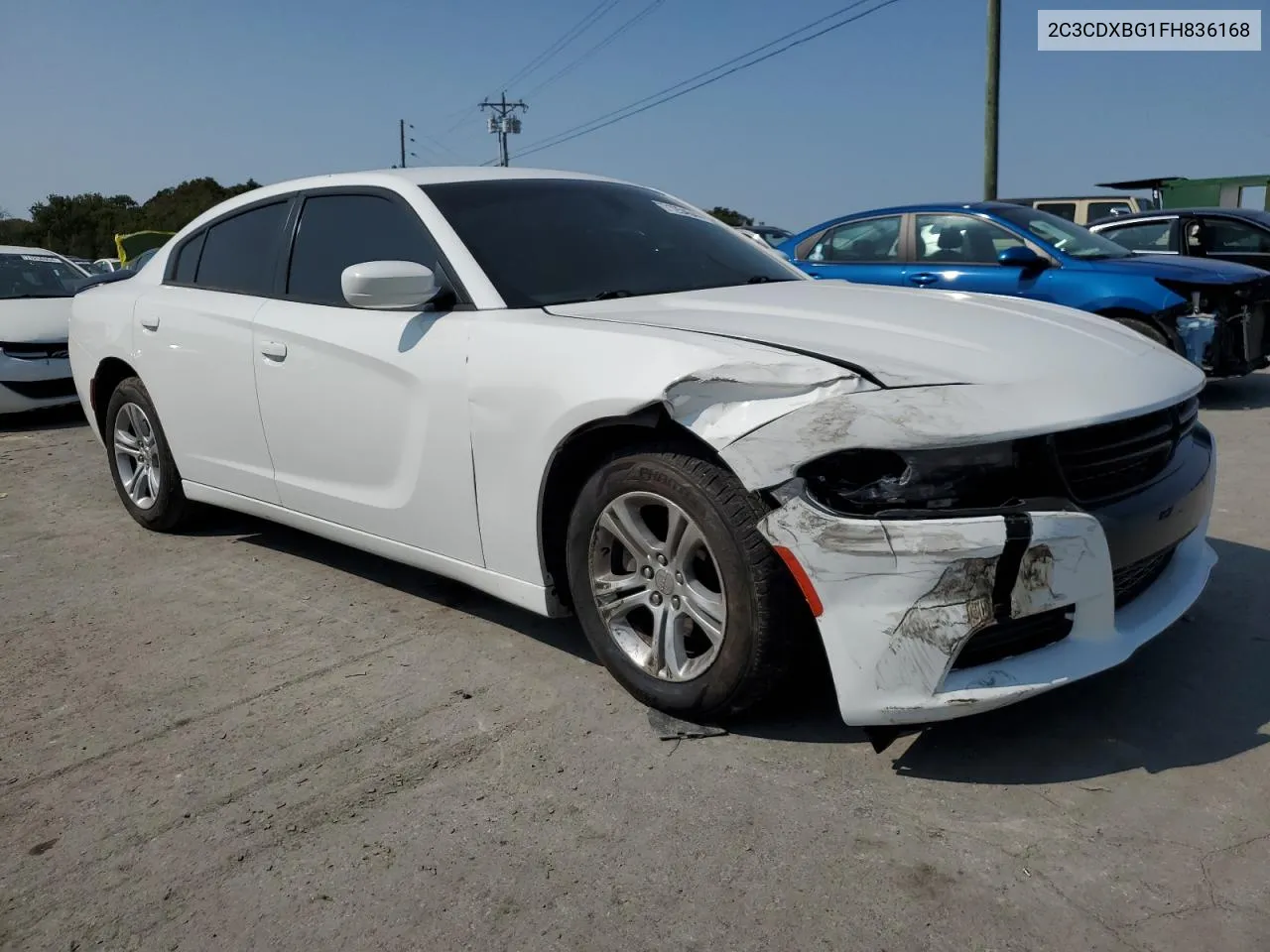 2015 Dodge Charger Se VIN: 2C3CDXBG1FH836168 Lot: 71254644