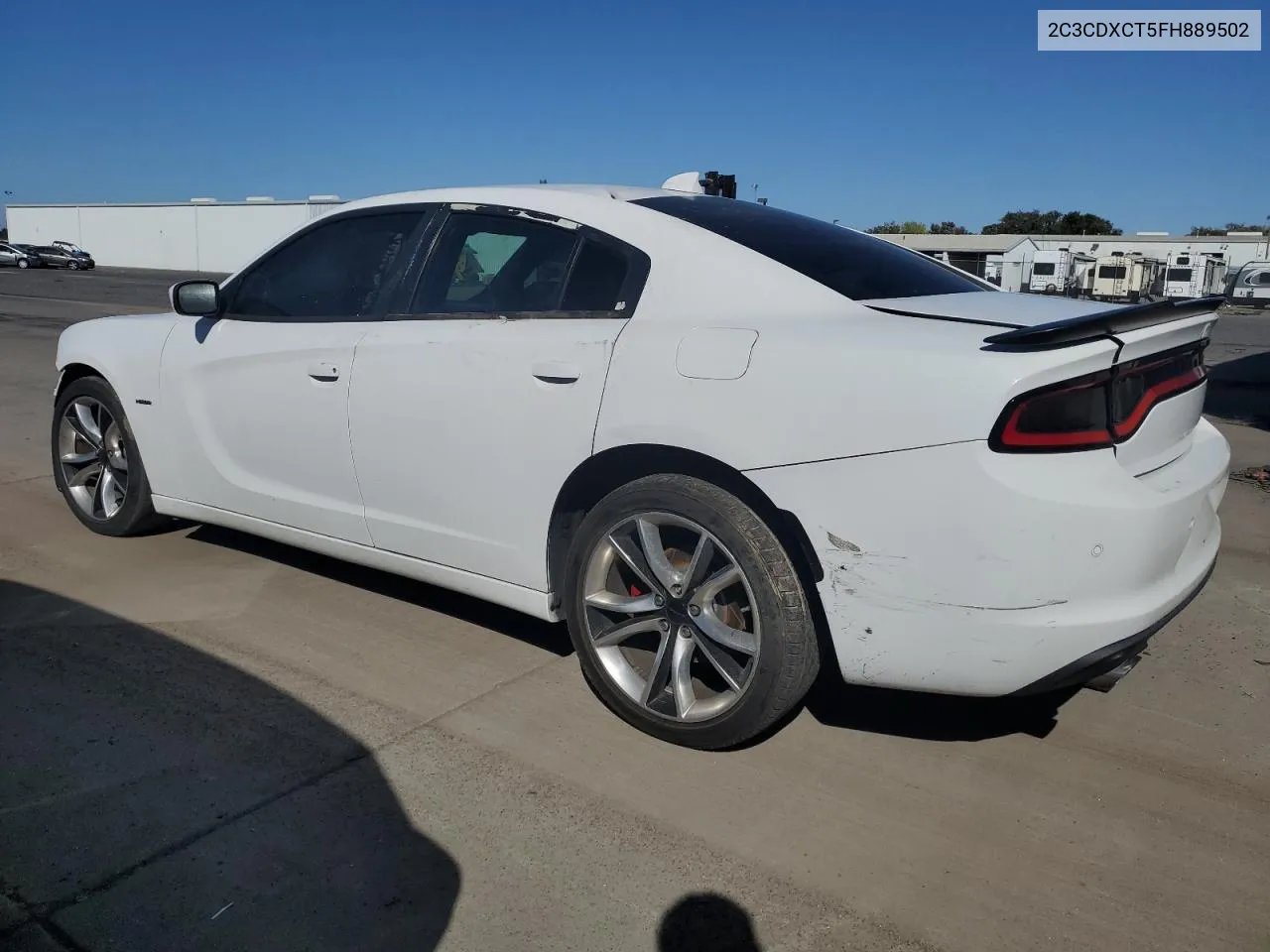 2015 Dodge Charger R/T VIN: 2C3CDXCT5FH889502 Lot: 71258394