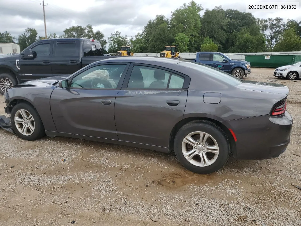 2015 Dodge Charger Se VIN: 2C3CDXBG7FH861852 Lot: 71264854