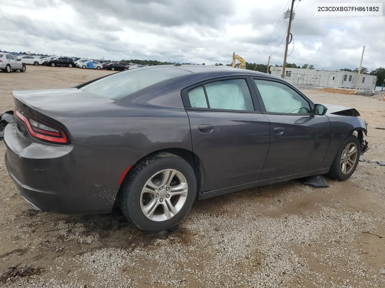 2015 Dodge Charger Se VIN: 2C3CDXBG7FH861852 Lot: 71264854