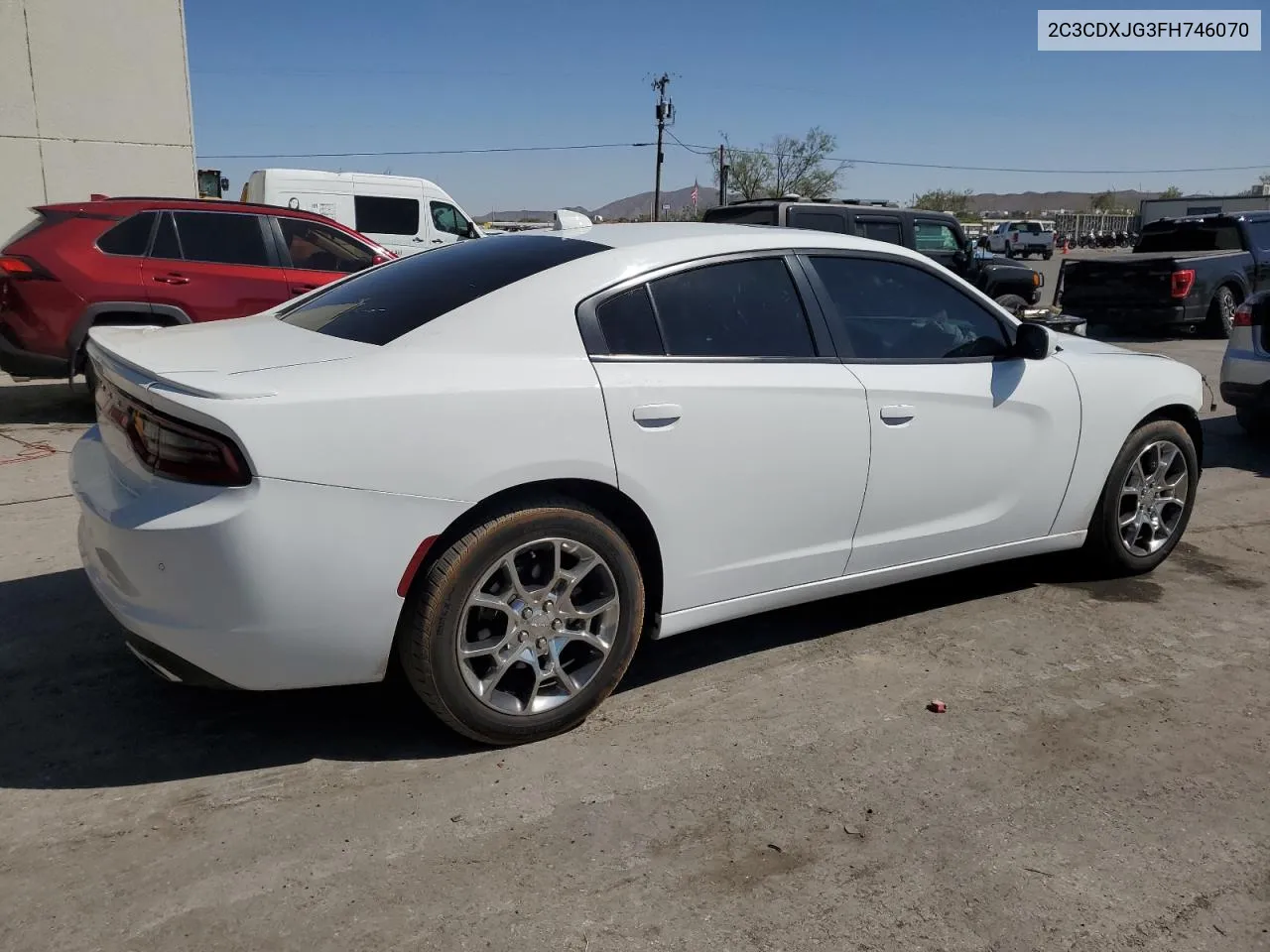 2015 Dodge Charger Sxt VIN: 2C3CDXJG3FH746070 Lot: 71307634